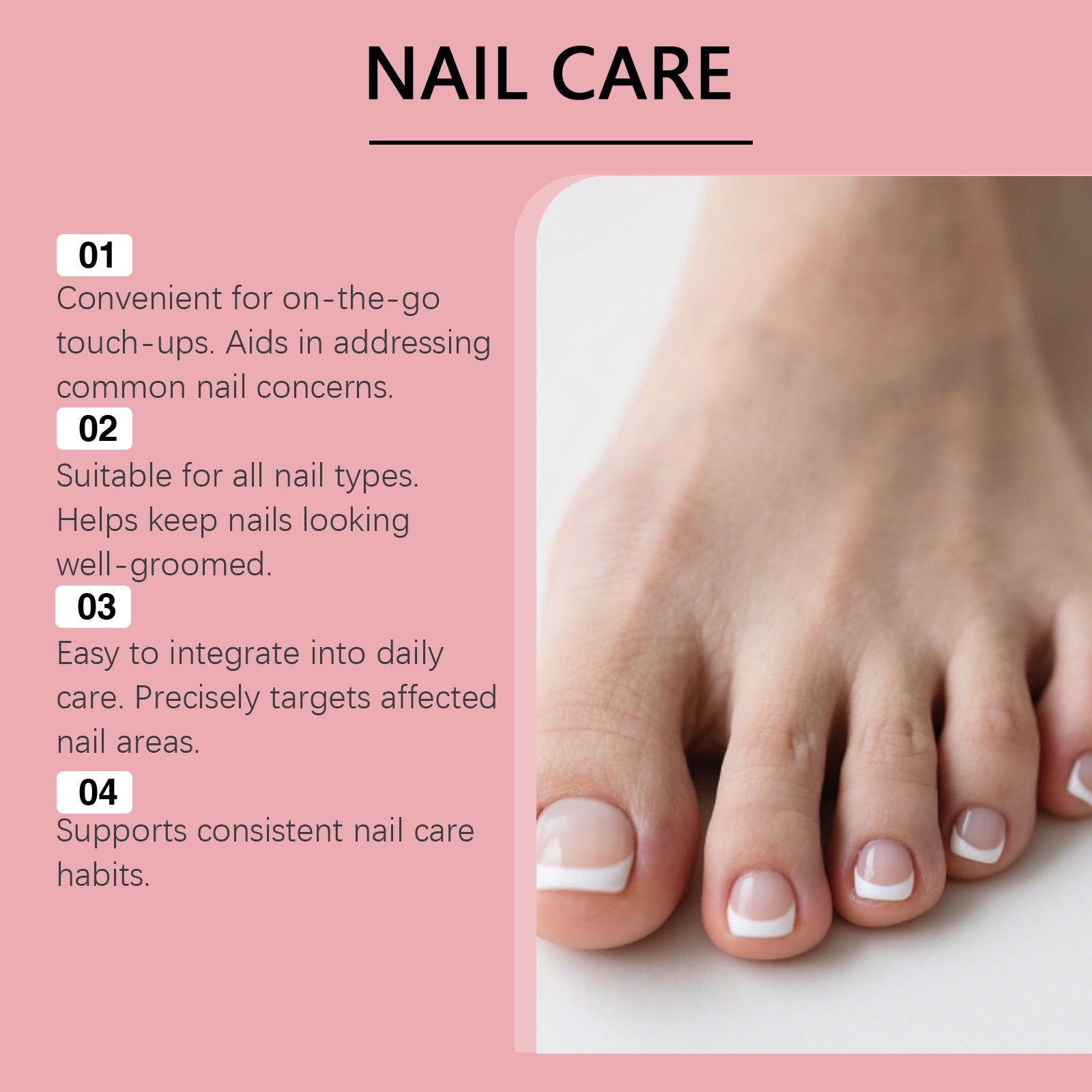 Nail Care Series Keep Nails Comfortable Nourish Nail Nutrition Daily Care Brightening
